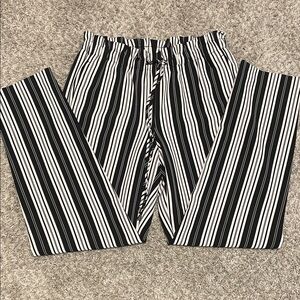 Worthington Black and White Striped Pants